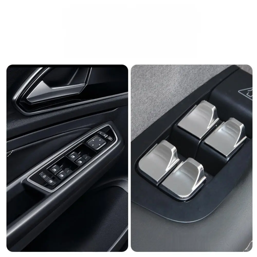 

Door Window Switch Button Decoration Patch For Tesla Model 3 Highland 2024-2026 /Model Y Juniper 2025-2026 Interior Accessories