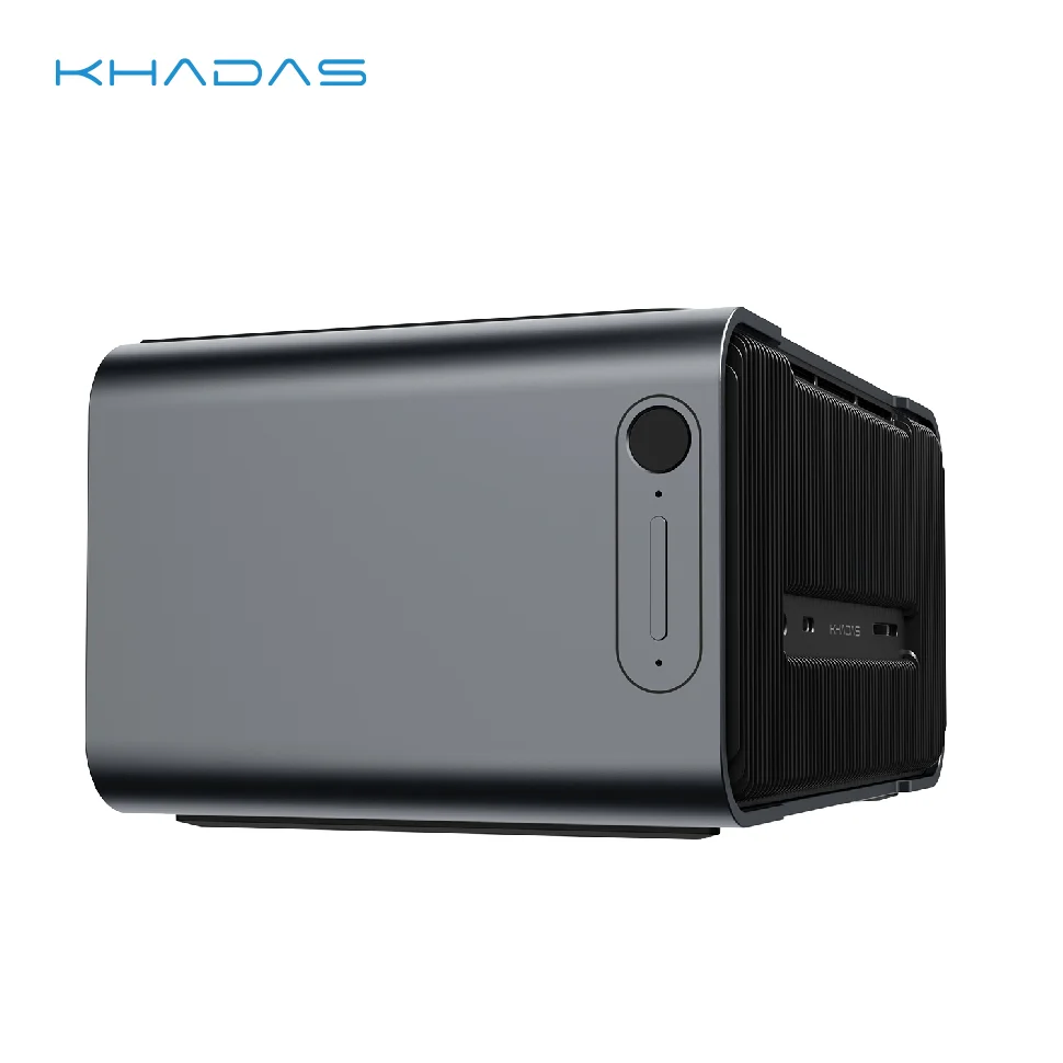 

Khadas Mind Graphics 16GB GDDR6 eGPU with ThunderBolt4/3/Finger Scanner/Speakers/HDMI2.1a/Headphone Jack Max Speed 128GT/s