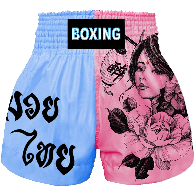 Boxing Muay Thai Shorts MMA Martial Arts Kickboxing Fight Sport Clothing Brazilian Jiu-Jitsu