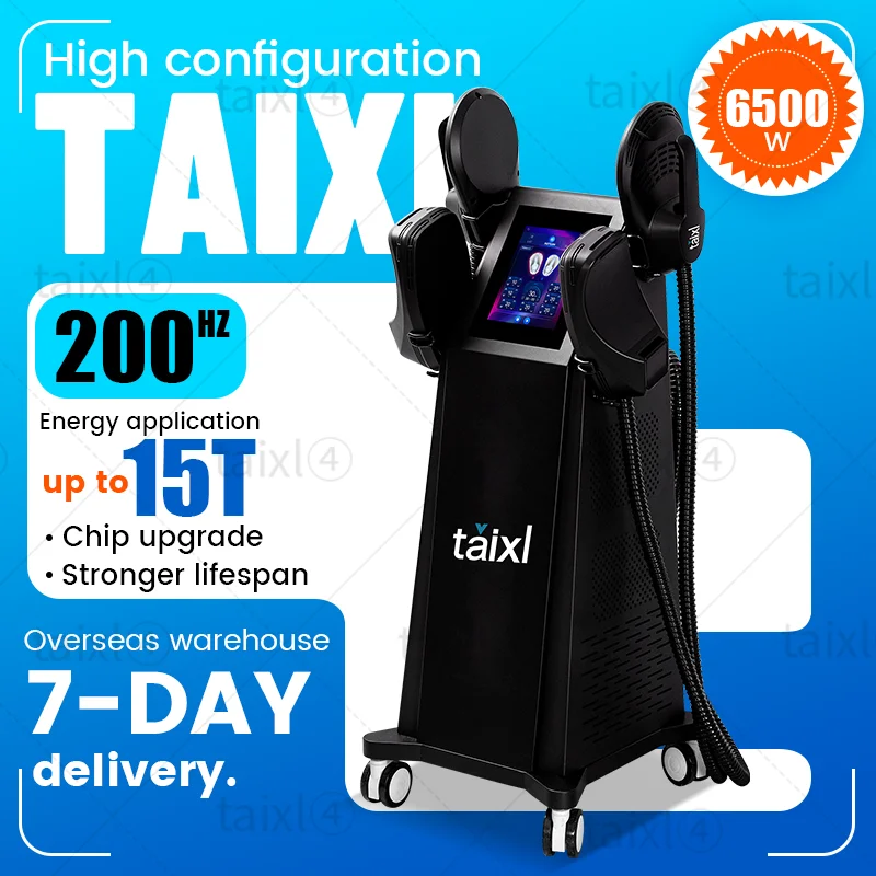

Nova Upgrade Portable 6500W 200HZ EMS Body Sculpting Machine TAIXL NEO Hi-emt Body Contouring Device Mini Body Sculpt Machine