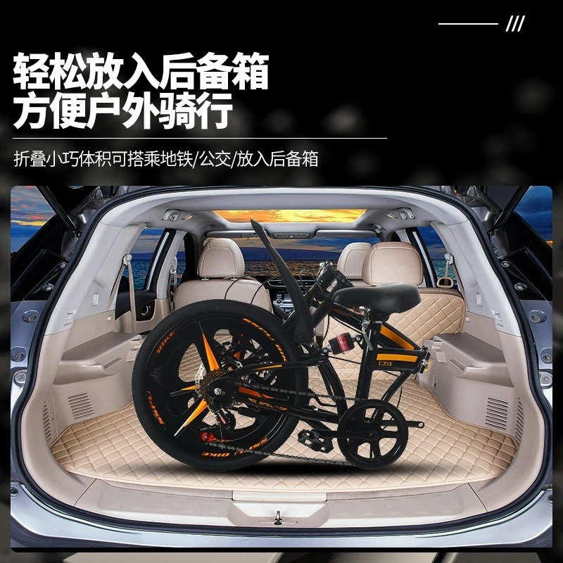 20 بوصة قابلة للطي متغيرة السرعة قرص الفرامل ممتص الصدمات، دراجة محمولة