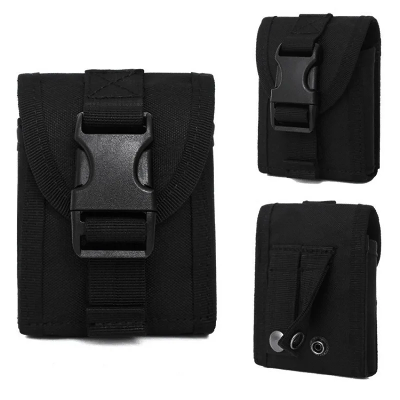 Sports Outdoor EDC Cigarette Bag Multifunctional Cigarette Bag Small Pocket MOLLE Kit Accessories Package Men Waist Bag