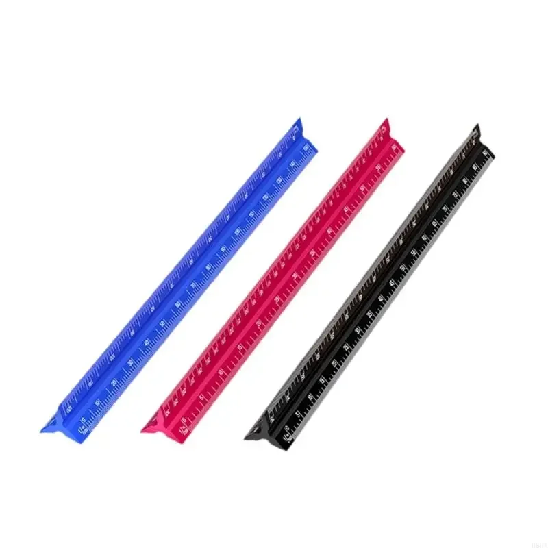 مسطرة صياغة مثلثة مريحة مع علامات محفورة عالية الوضوح وتصميم هيكل متين من الألومنيوم