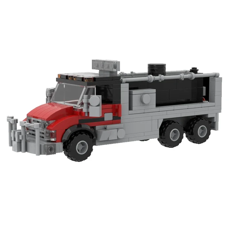 MOC ビルディングブロック救急車消防車モデルクリエイティブ組立おもちゃセットギフト男の子の誕生日ホリデー