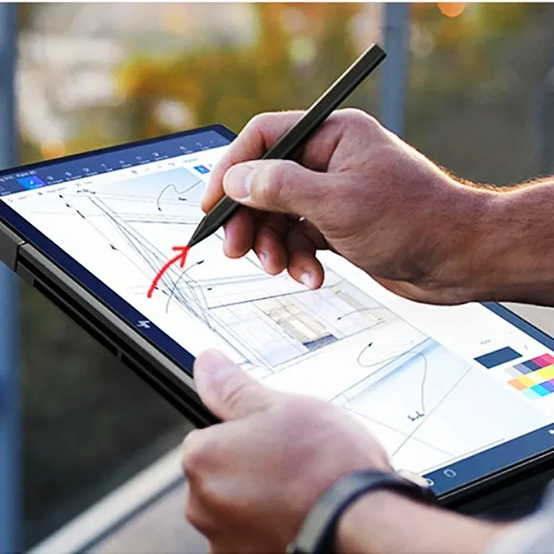 

NEW 4096 Stylus Pen Rechargeable Metal Magnetic Active Stylus MPP 2.0 USB-C For HP ENVY Pavilion Spectre X360 Laptop Accessories