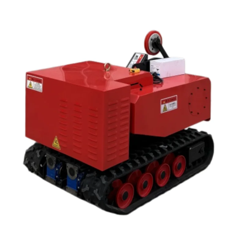 Remote Control Crawler Diamond Wire Saw Track Concrete Stone Cutting Machine