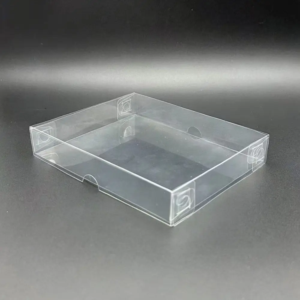 Rectangle Clear Storage Box With Lid Plastic Packaging Container For Retail Display Gift Present Organizer Case view 3
