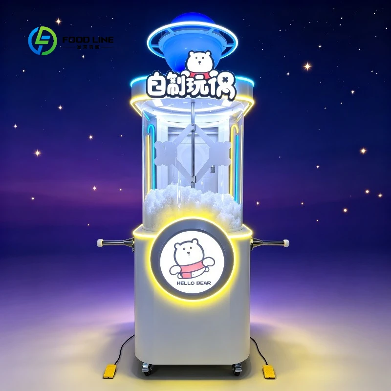 2026 New FL Factory Direct  Plush Toy Stuffing Machine Semi-Automatic 4-5kg Capacity High Speed Teddy Bear Workshop Customized