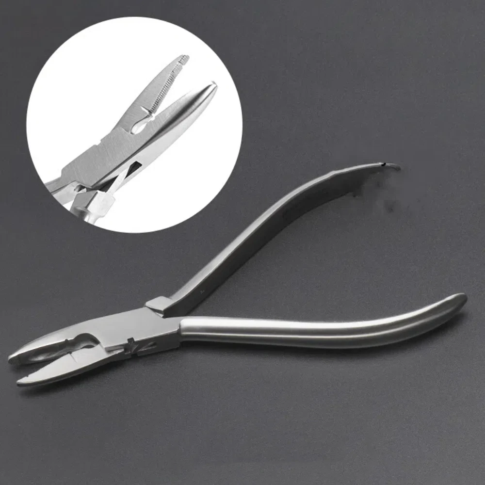 

Bend Wire Bending Pliers Dental Oral Forceps Orthodontic Round Wire Square Wire Markless Descent Denture Processing Forceps