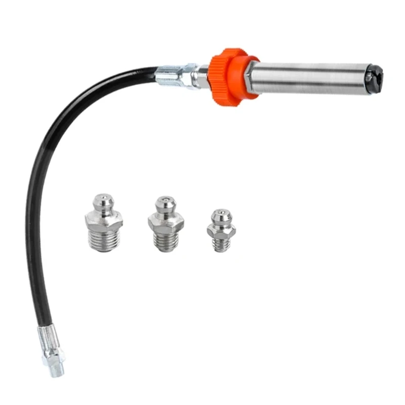 Self Locking Quick Release Connector Heavy-Duty Screw Type Grease Guns Coupler Suitable for Efficient Grease Application