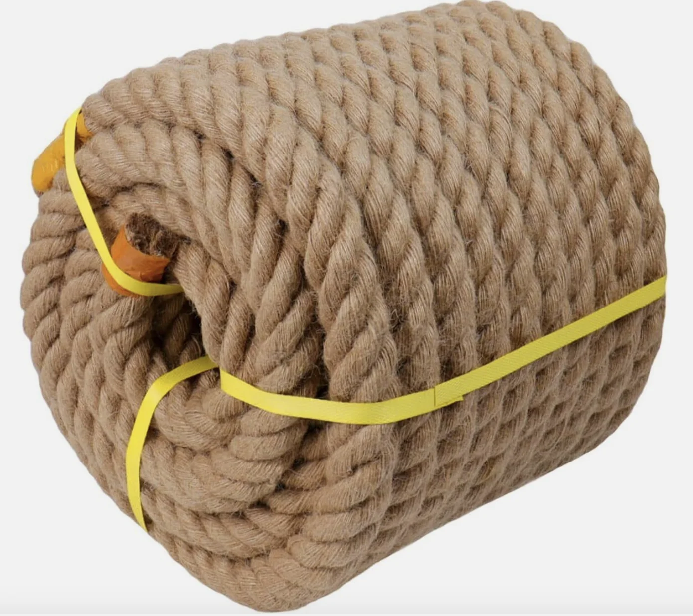 천연 황마 로프, 꼬인 줄 로프, 대마 꼬인 코드 마크라메 스트링, 애완 동물 긁기, 수제 DIY 공예 장식, 12mm, 14mm, 16mm 