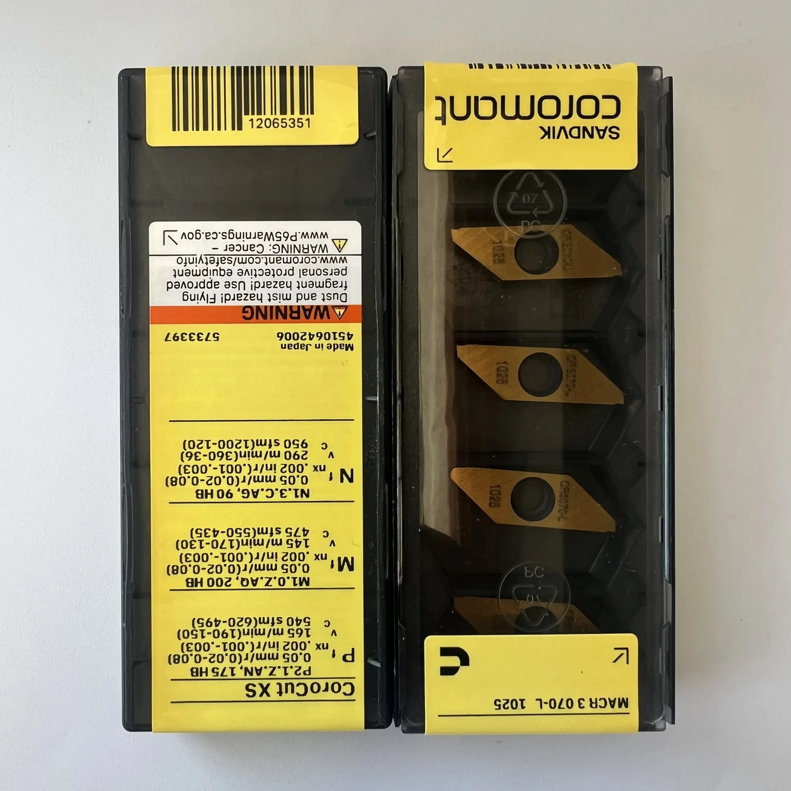 

MACR3070-L 1025 / Original carbide blade 10 Pcs