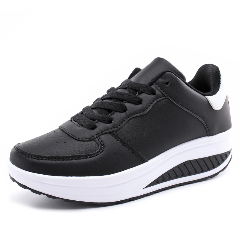 Outdoor Women Shoes Fly Woven Leather Shoes Sports Rocking Shoes Student Sponge Cake Shoes Thick Sole Comfortable And Versatile
