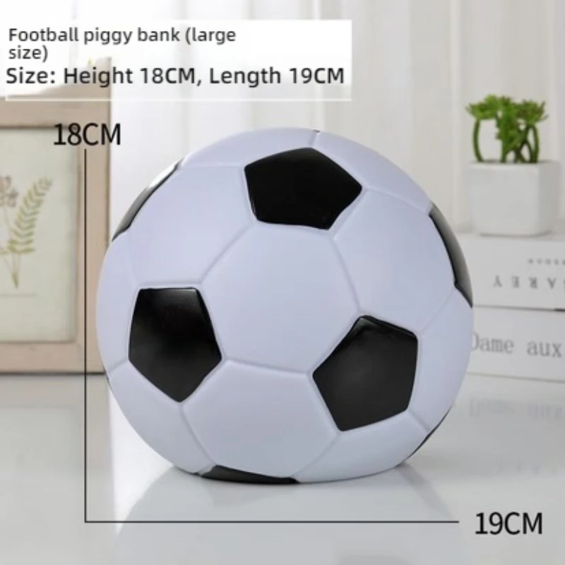 装飾貯金箱 サッカー型 装飾貯金箱 サッカー型 コインポット 寝室 貯金箱 装飾 貯金箱