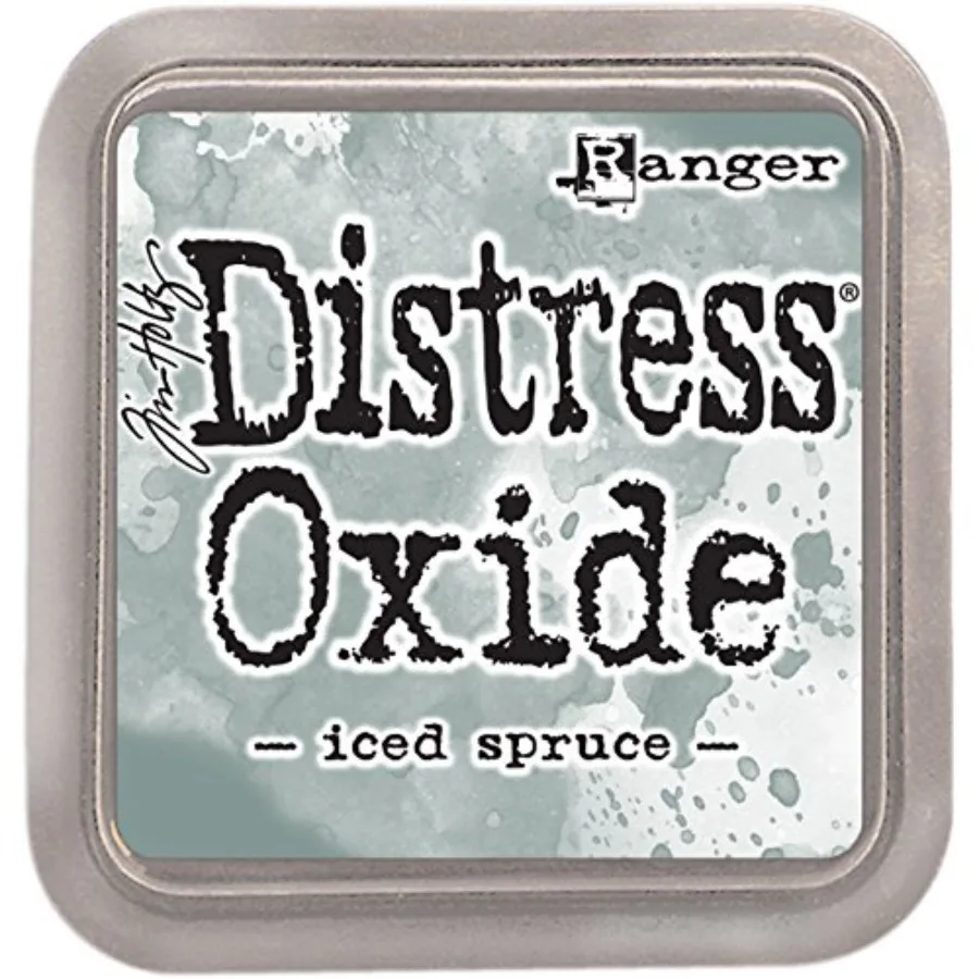 

TDO56034 Tim Holtz Distress Oxides Ink Pad-Iced Spruce 3 x 3 x 0.75