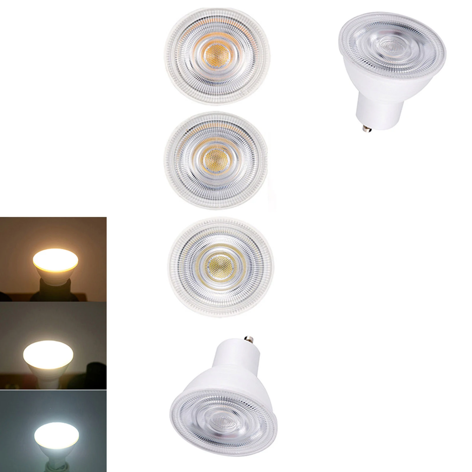

Led Gu10 Energy Saving Bulb 7W 220V Indoor Lighting Ceiling Spotlights High Power Led For Living Room Quality Pendant Lamps Home