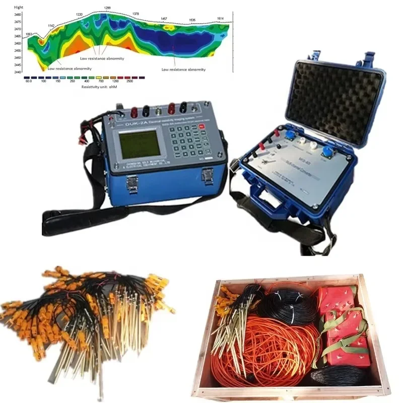 

Geophysical Resistivity Tomography ERT 2D 3D Underground Imaging Resource Survey Equipment