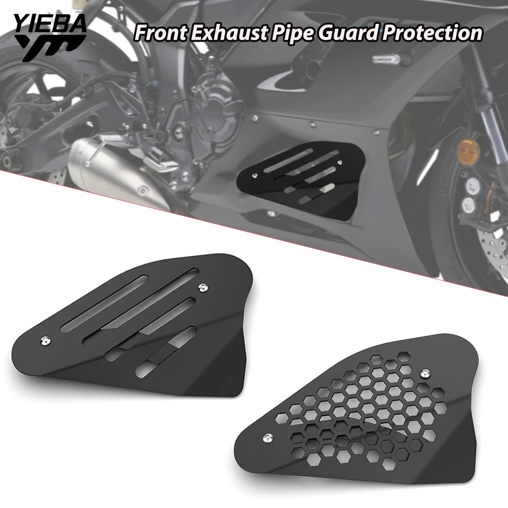 For Yamaha YZF R7 YZFR7 YZF-R7 2021 2022 2023 2024 Motorcycle Exhaust Muffler Pipe Leg Protector Heat Shield Cover Resistant