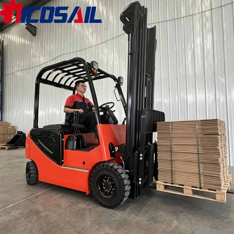 Customizable 2 Ton Electric Forklift, Factory Direct CE Certified Battery Forklift for Warehouse, Factory & Logistics Handling