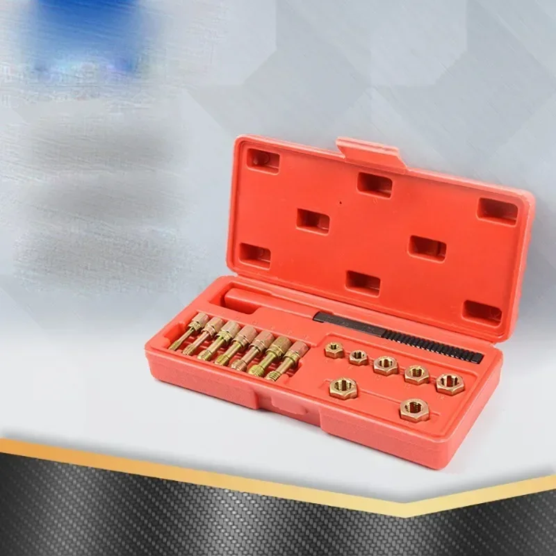 15 Piece Screw Thread Repair Tool Tapping Set Auto Group