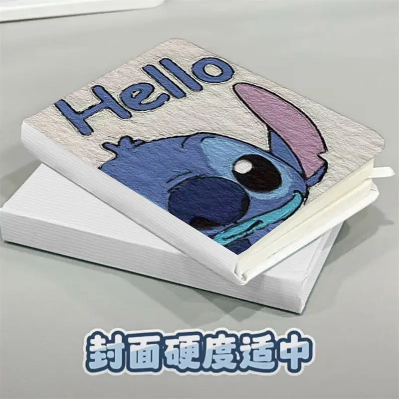 A7 Sanrio HelloKitty Lilo and Stitch Portable Notepad Cute and Fashionable Carry Small Notebook Pocket Word Book Children\'s Gift