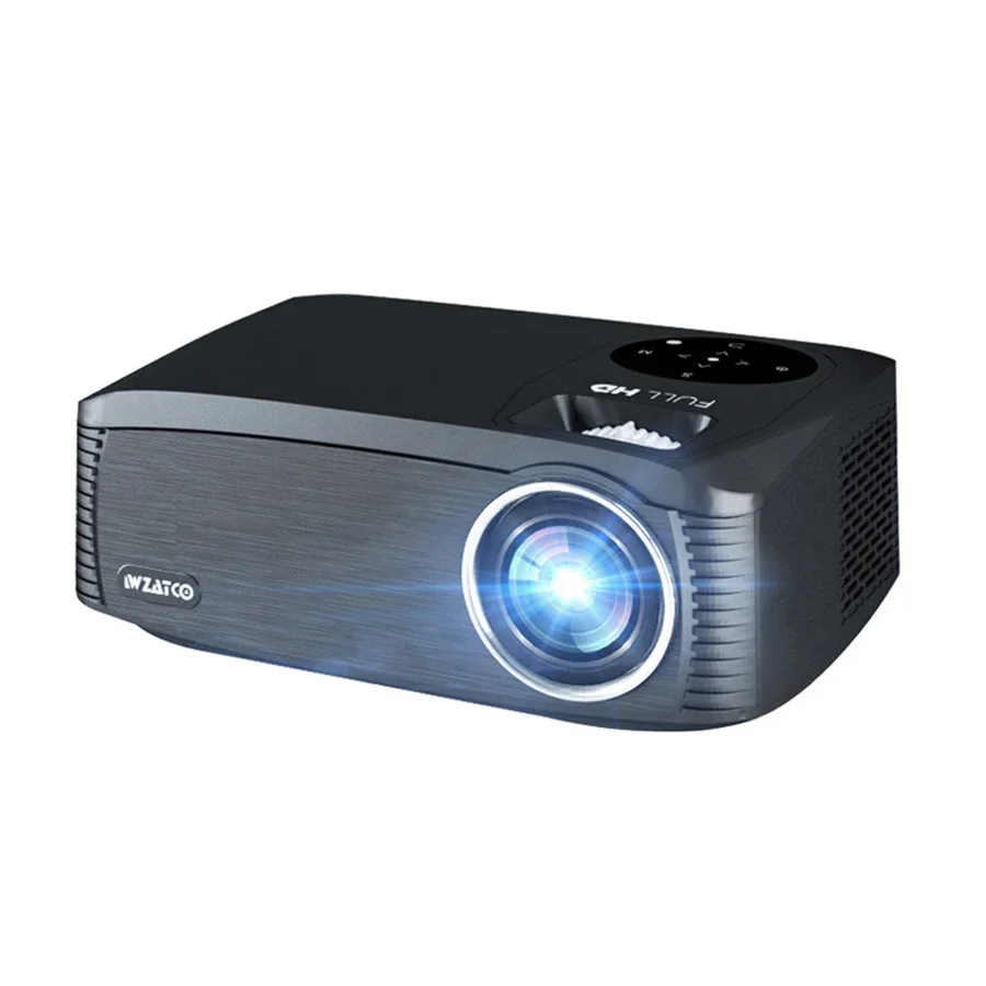 

WZATCO C6 300inch Android WIFI Full HD 1920*1080P LED Projector Video Proyector Home Theater Cinema Smart Phone Beamer