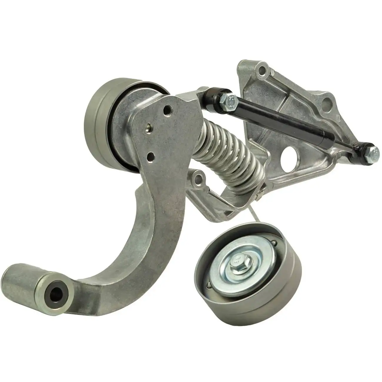 Kit tensor de correa de transmisión (2 piezas) con polea compatible con Mini R52 R53 Cooper S 2002-2008 1.6L