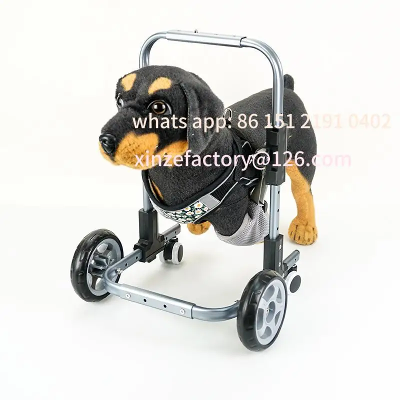 Customizable Pet forelimb chair dog disability walker foreleg stand bracket walker
