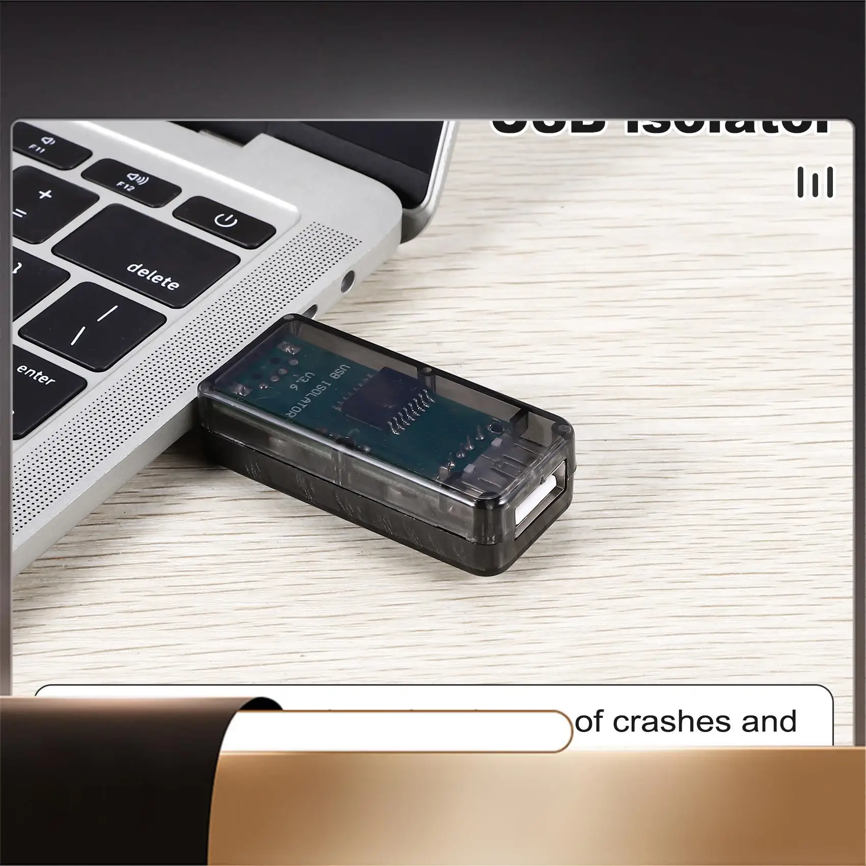 

Adum3160 Digital Signal Audio Power Isolator Usb To Usb Digital Isolator-X64A