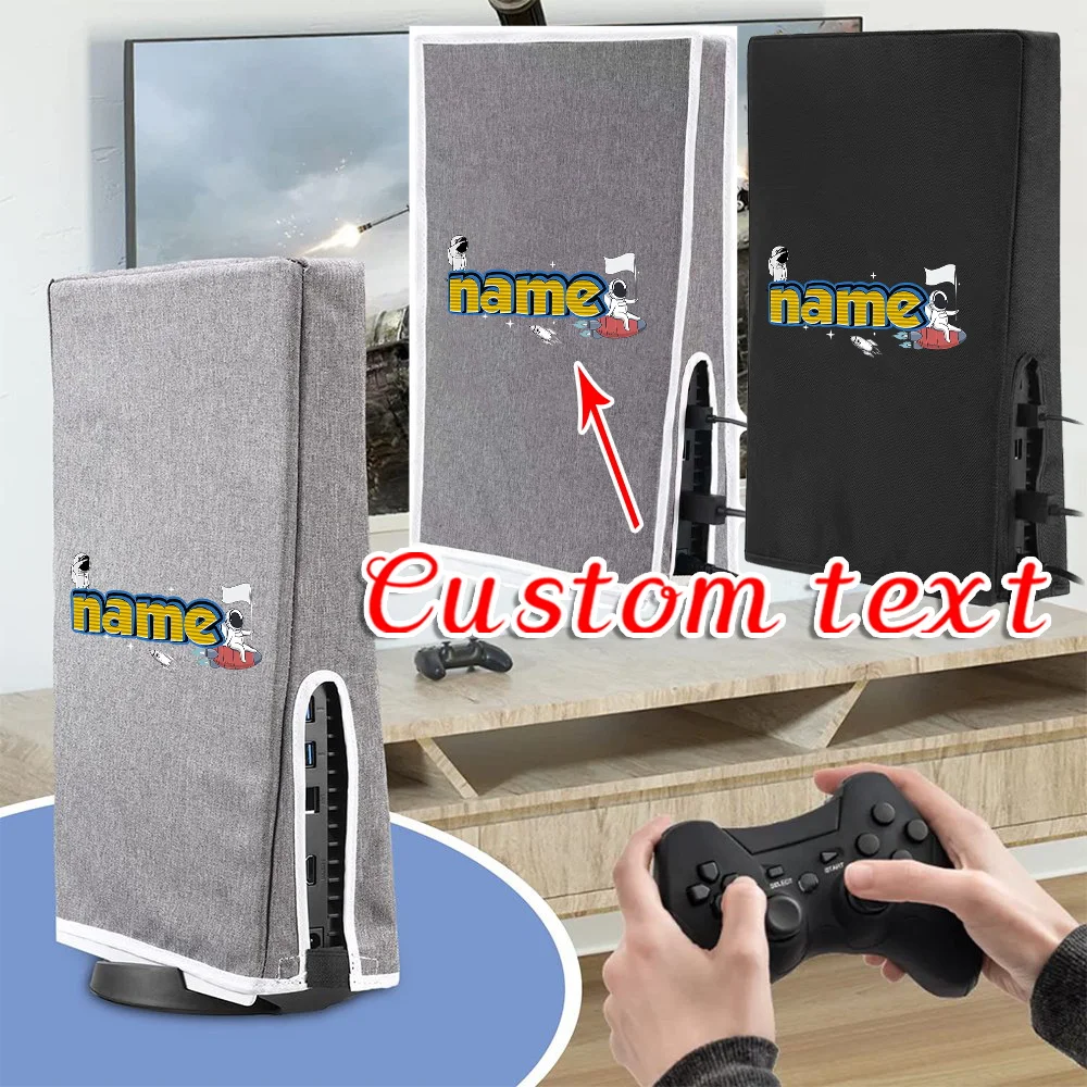 

Customize Any Name PS5 Game Console Dust Cover Protective Cover Waterproof and Dustproof Shell Protective Cover
