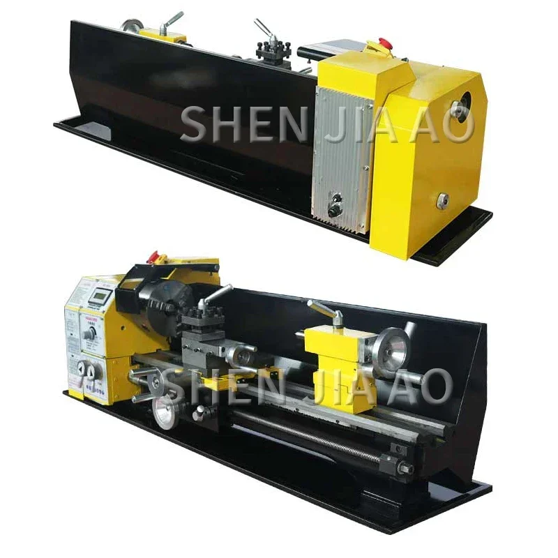 HMT-600A Lathe Metal Processing Mechanical Multi-function Lathe Machine Tool 220V Woodworking Ordinary Micro Machine Tool 1PC