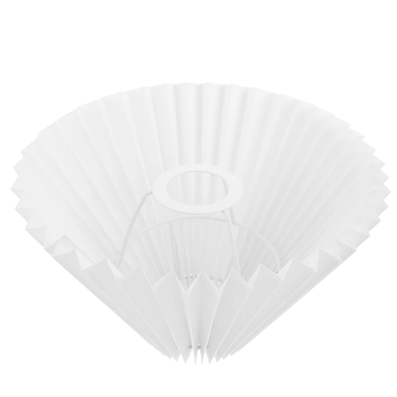 

1pc Cloth Lampshade Modern Pleated Light Shade For Desk Lamp Cover Durable Home Light Accessory Wall Ceiling Lamp Shell Simple