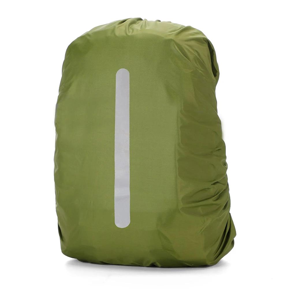 حقيبة ظهر 35 لتر/60 لتر، غطاء مطر مقاوم للماء مع 2 حزام متقاطع قابل للتعديل، غطاء للمطر للتخييم في الهواء الطلق والمشي لمسافات طويلة