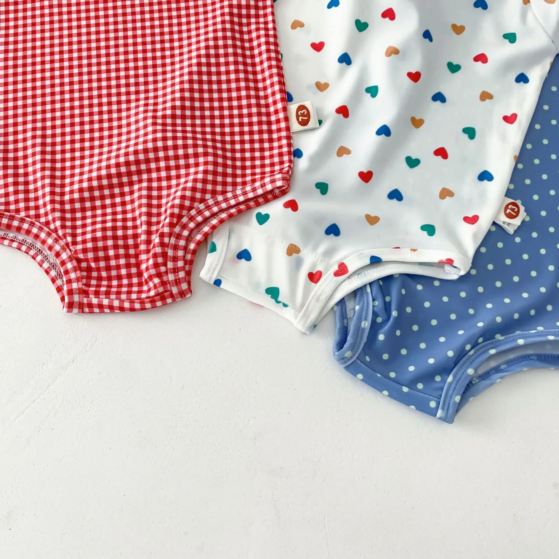 ZOETOPKID 2-teiliges Set Sommer-Baby-Badeanzug mit Schwimmkappe, Einteiliger Badeanzug für Mädchen, Schnelltrocknender Strand-Badeanzug für Draußen – Detail 23