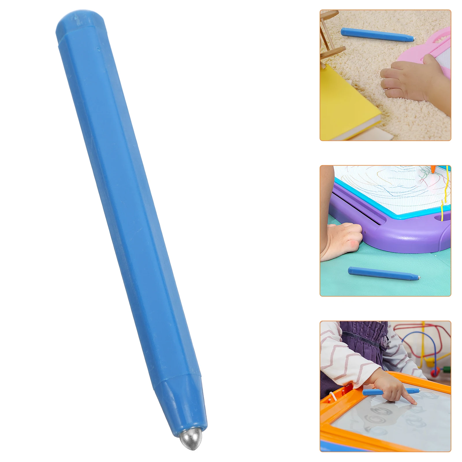 

Pen For Writing Replacement Stylus Drawing Board Pens Portable Magnetic Dot Board Pen Reusable Smooth Writing Steel Ballpoint