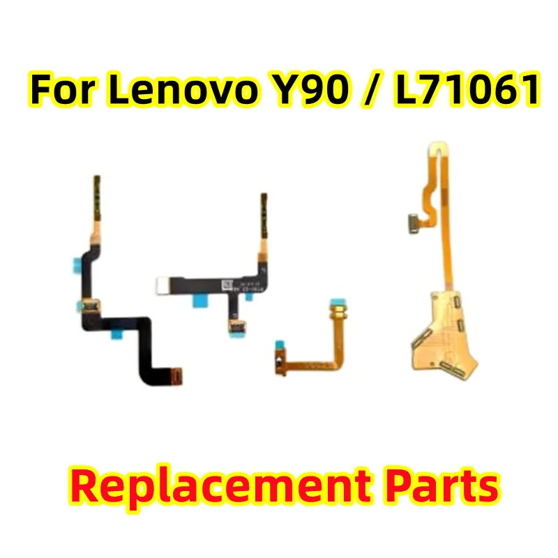 Repair Parts For Lenovo Legion Y90 / L71061 Power ON OFF Button RGB Light FPC Sensor LCD Flex Cable USB Charging Port Dock Board