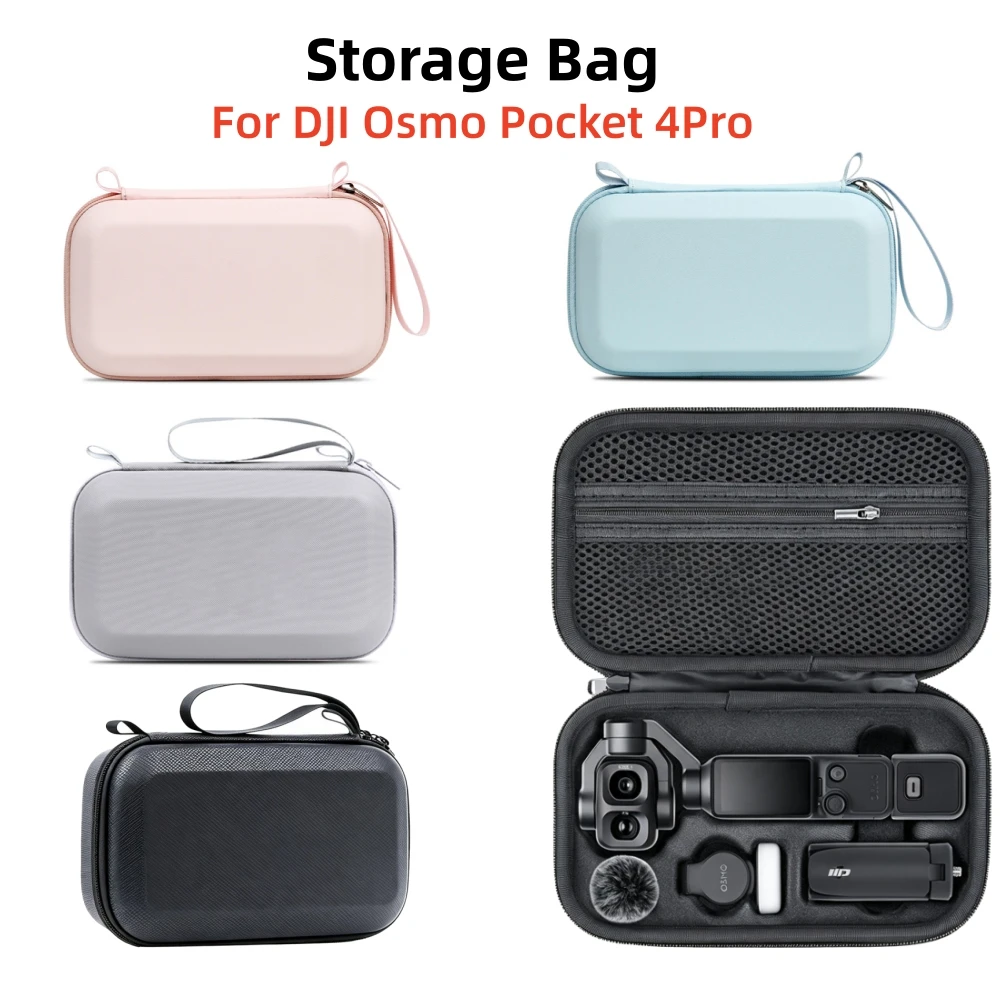 Storage Bag for DJI Osmo Pocket 4Pro Hard-Shell Protective Carrying Case Portable Handbag Travel Box Camera Accessories