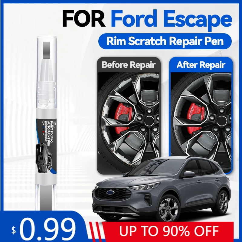 

Карандаш для подкраски колесных дисков Ford Escape 2001-2025 U1 U2 U3 C2, средство для ремонта царапин, аксессуар для самостоятельного ремонта авто