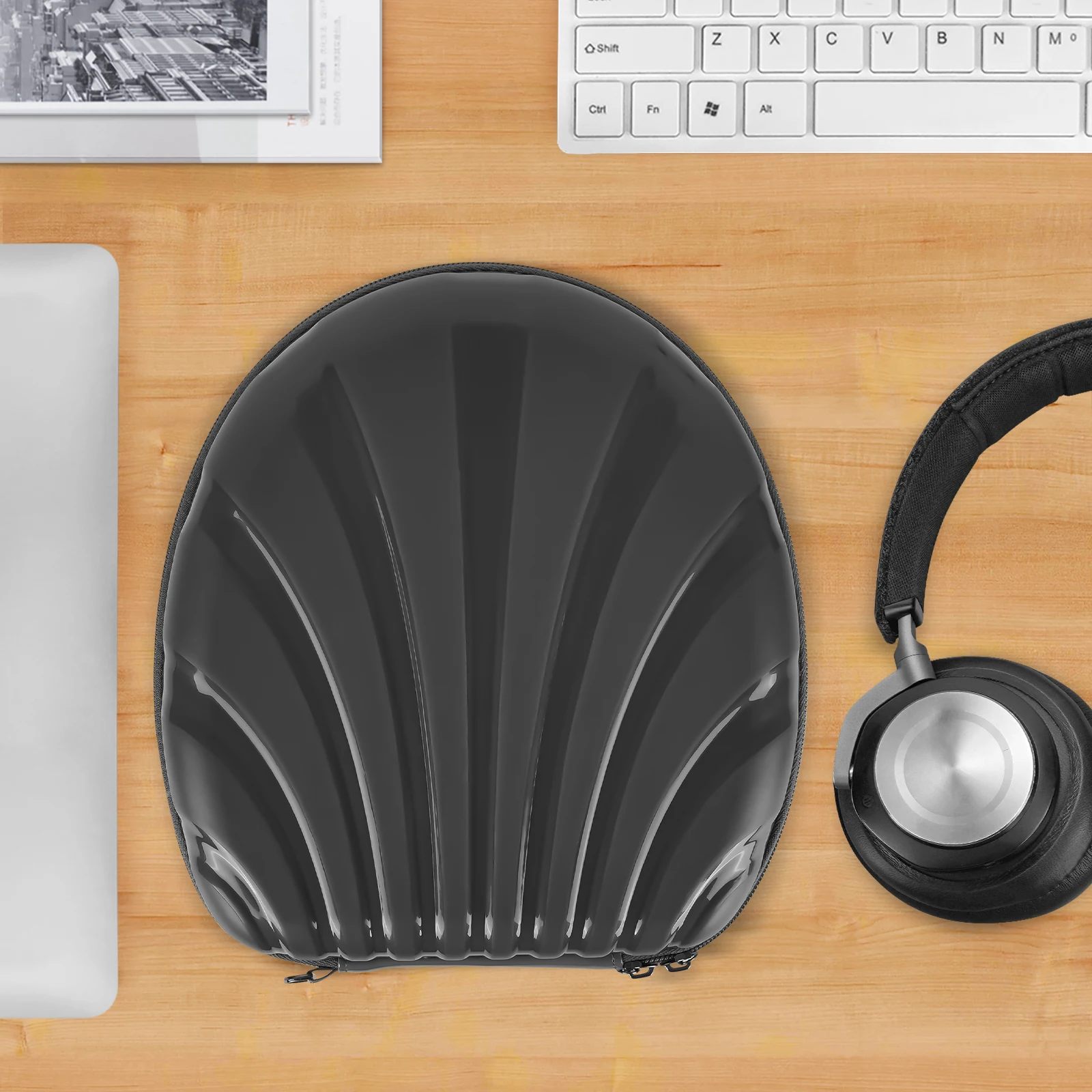 Funda para auriculares Geekria Shield compatible con B&O Beoplay H95, H9, H9 3.a generación, H9i, H8, H7 H6, H4, H2