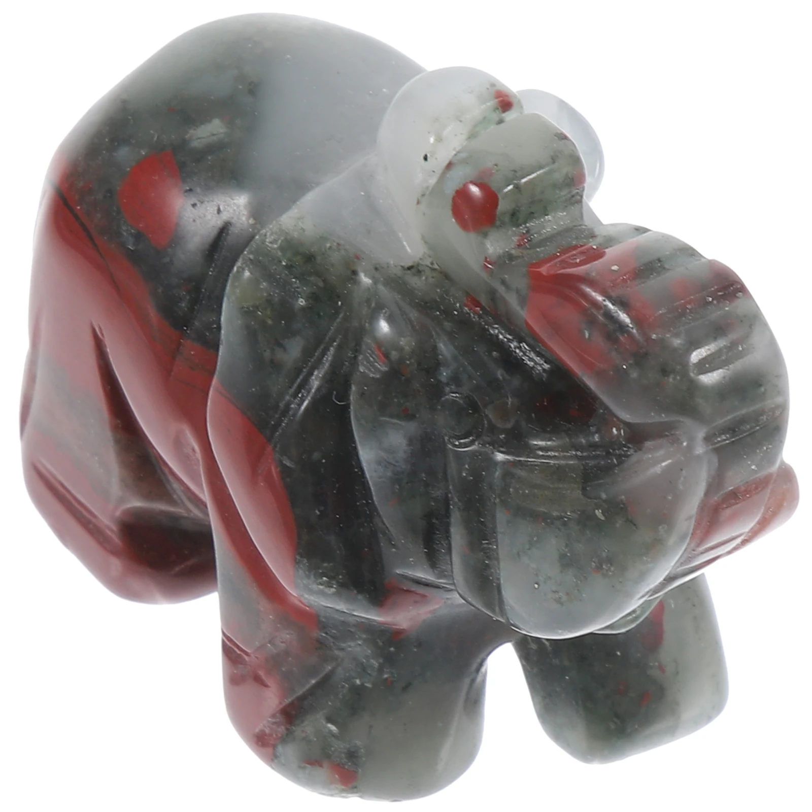 

Elephant Ornaments Statue Home Decor Stone Figurine Lucky Figurines Statues Small Delicate Jade Mini Tabletop Sculpture