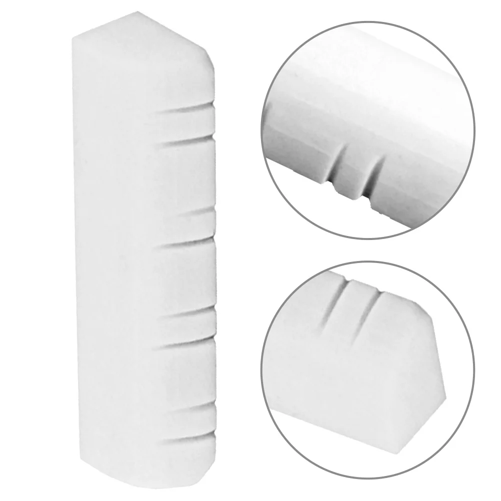 

Mandolin Nut Slotted Oxen Bone Slotted Guitar Bone Nuts Parts High Quality Instrument Accessory For Guitar White