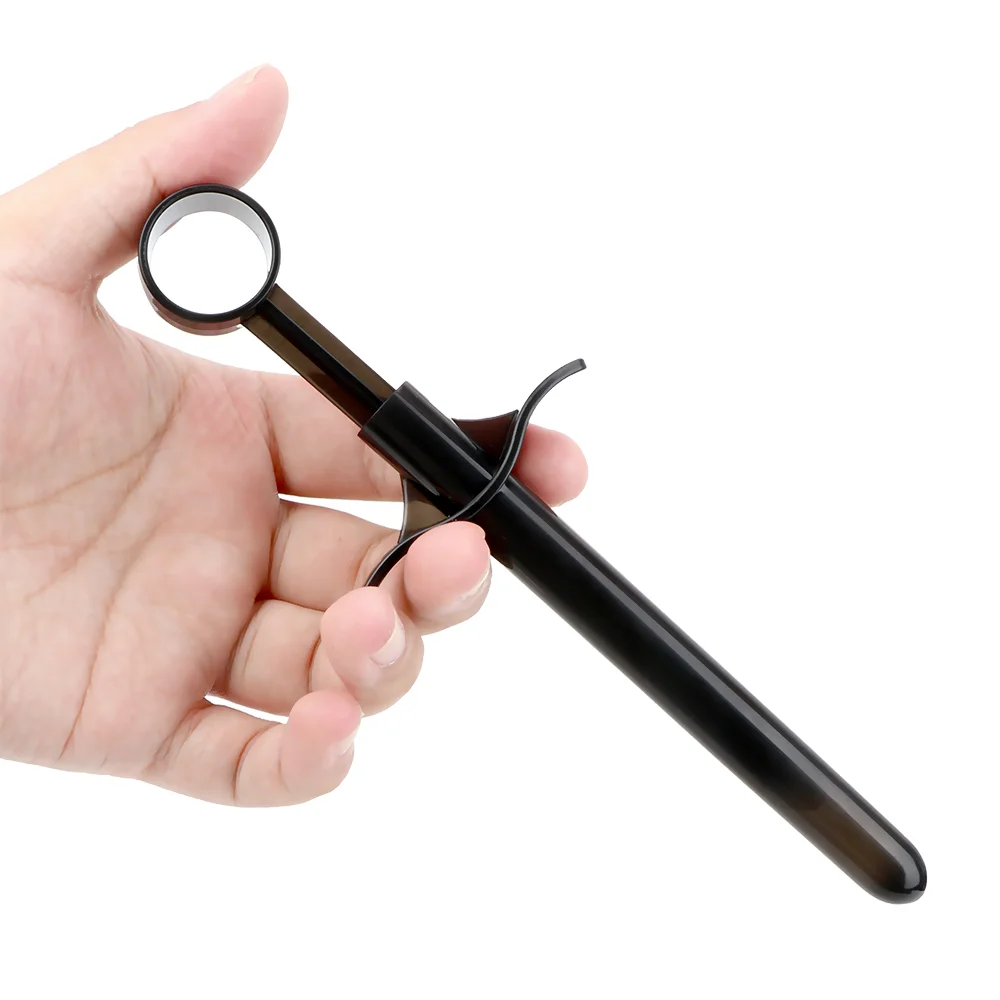 Lube Applicator Injectors with Precise Scales and Anal Shooter Function Featuring Air Proof Silicone Cap for Men Women view 4