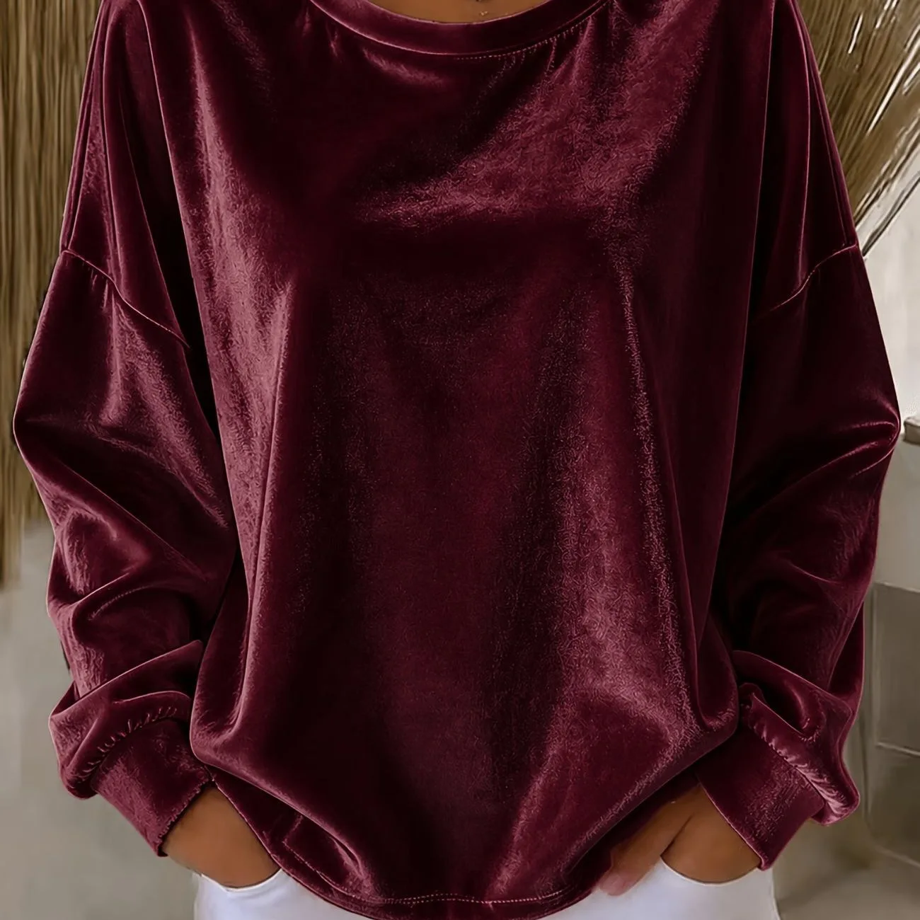 Loose Velvet Smooth Shirts Women Solid Color Long Sleeve Blouses Party Evening Nightclub Elegant Bottoming Shirt Top For Women