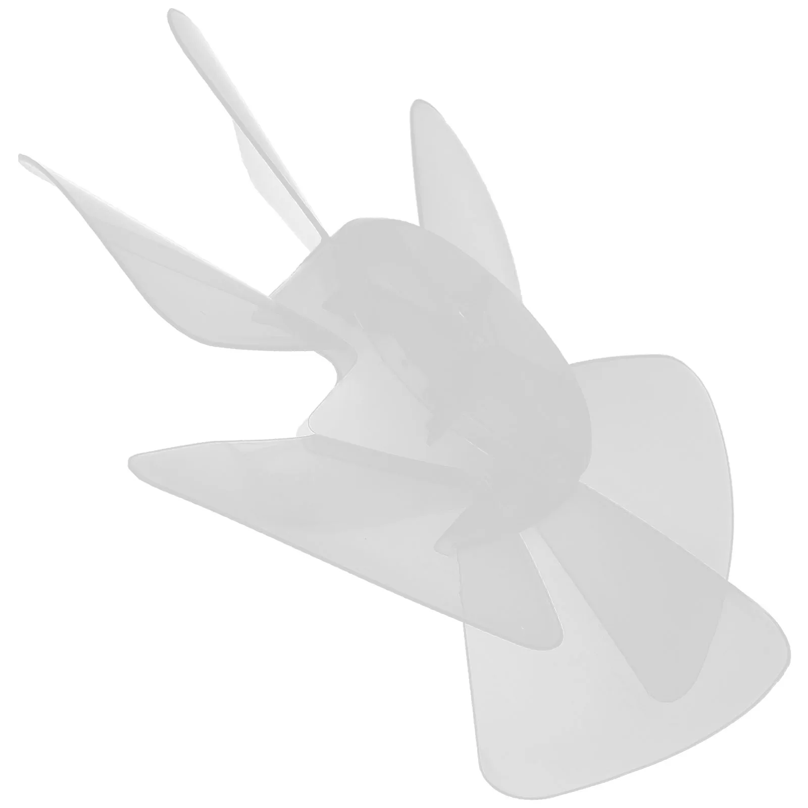 

Plastic Fan Blades 10 Inch White Replacement Electric Fan Leaves for Standing Table Accessories Repair Parts Floor