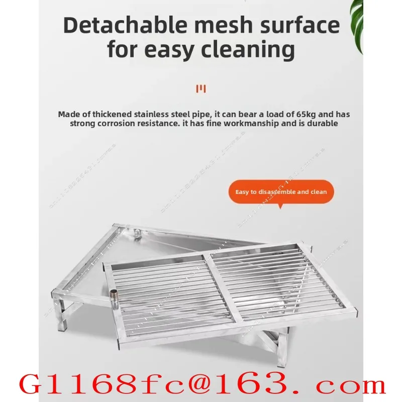 Stainless Steel Fully Automatic Flushing Dog Toilet, Indoor Straight Through Sewer, Pet Bedpan, Urinal