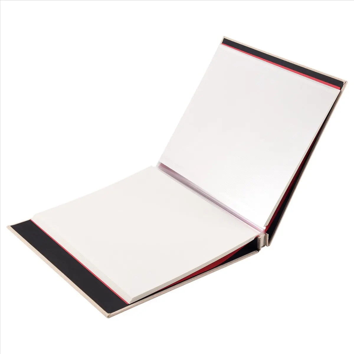 BHBL Photo Album Scrapbook Linen DIY Memory Book Thick Pages with Protective Film Save Images Permanently,Best Gift Choice
