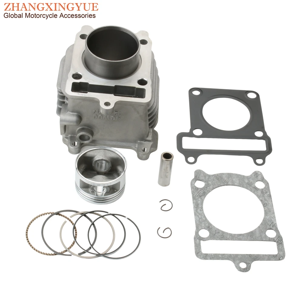 Scooter 51.5mm Cylinder Kit & Piston For Yamaha XC125 Cygnus125 1997-1999 Cygnus R 125cc 4T 2000-2003 Vino125 2V 4CW-E1310-10