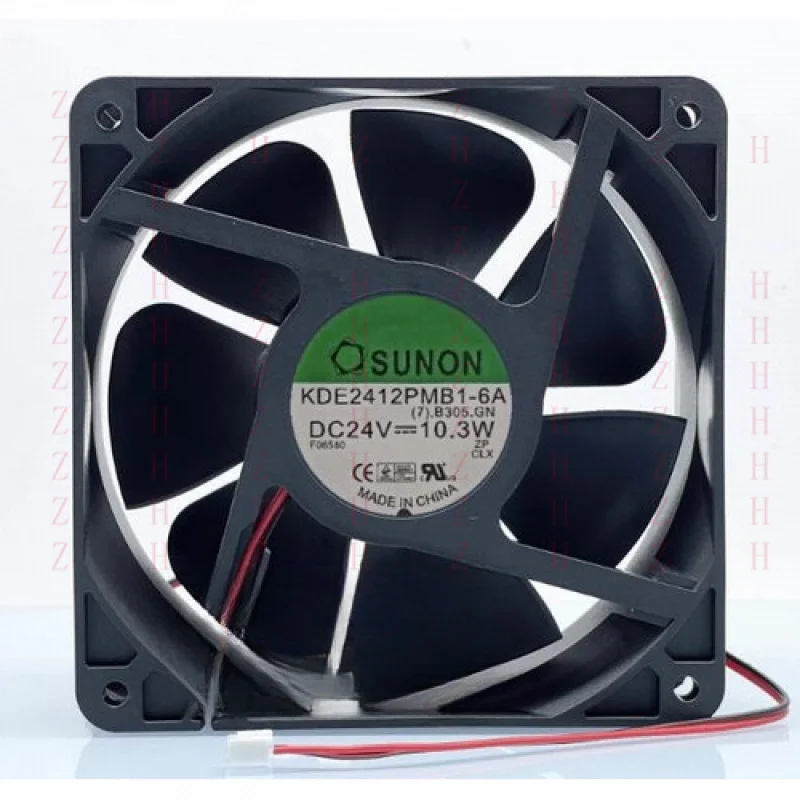 

XXZ для 1 шт. KDE2412PMB1-6A 24 В 10,3 Вт 12038 12 см инверторный охлаждающий вентилятор