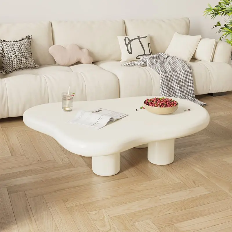 طاولة قهوة سحابة بسيطة وحديثة من الشمال لغرفة المعيشة، شقة صغيرة منزلية، طاولة شاي على شكل خاص #2