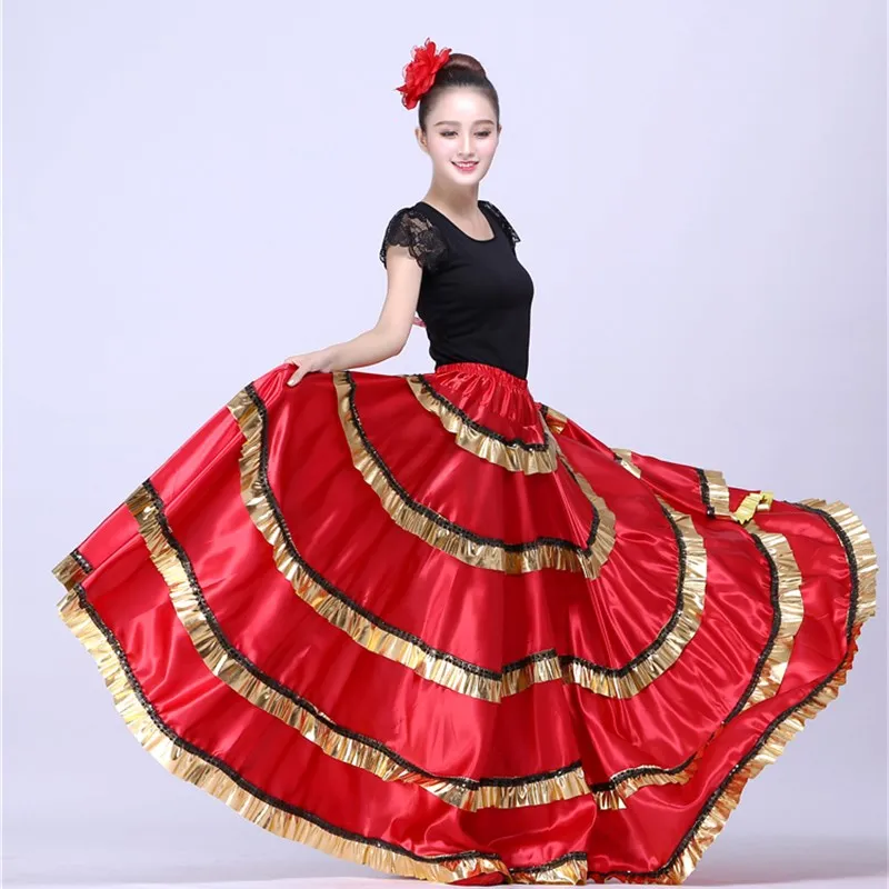 Women's Bell Bottom Dance Skirt